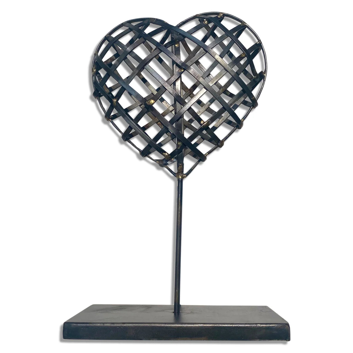Metal Heart on Stand