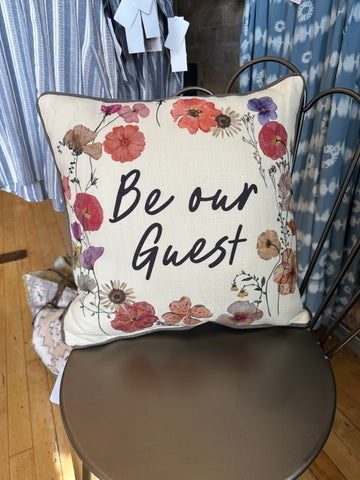 Be Our Guest Pillow