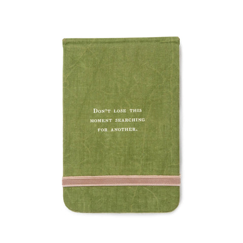 Don’t Loose This Fabric Journal