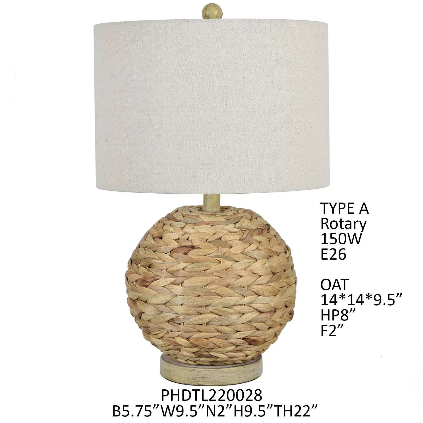 Rattan Lamp