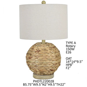 Rattan Lamp