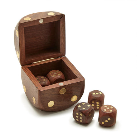 Wood Dice Game