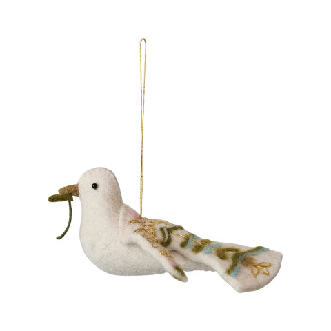 Handmade Dove Orniment