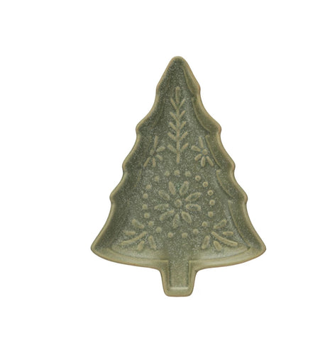 Stoneware Tree plate