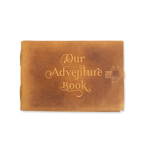 Fawn Embossed Leather Adventure Book