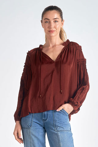 Tie Neck Top