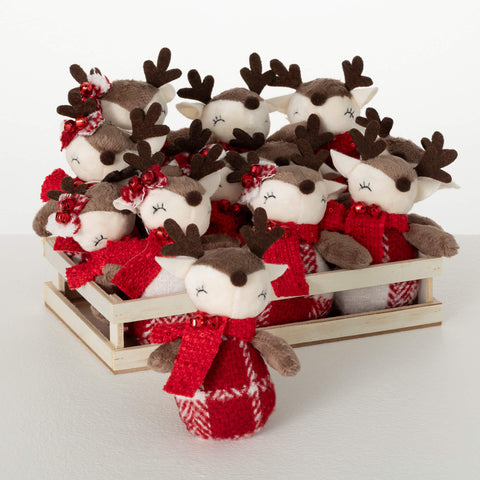 Reindeer Crate Ornament