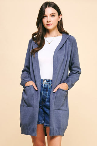 hooded Cardigan