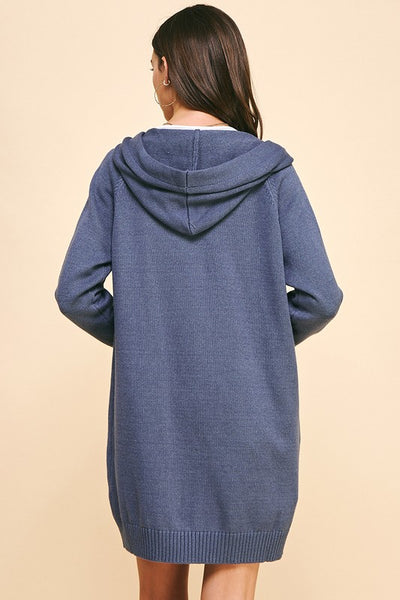 hooded Cardigan