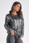 Metallic Sweater