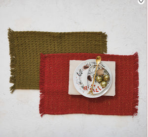 Red and Green Placemats