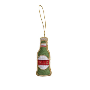 beer bottle ornament