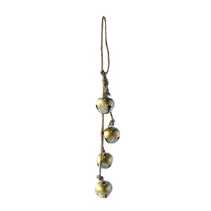 8 1/2" hanging metal jingle bells