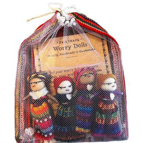 Worry Dolls in a Pouch