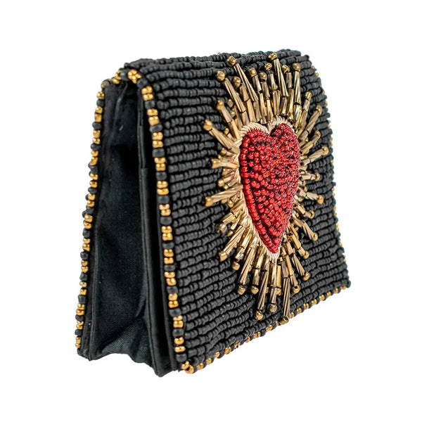 Bee Awesome Beaded Wallet